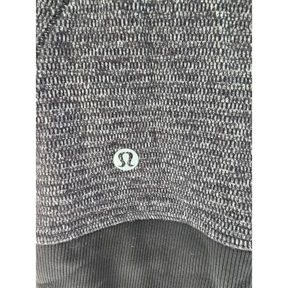 Lululemon Runderful 1/2 Zip Mini Check Pique Black Heathered Black / Black - Picture 11 of 11